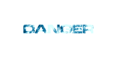 Danger Danger Sticker by Big Beat Records