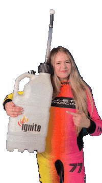 Gas Ignite Sticker by Collete Davis