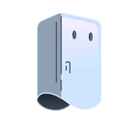 Ghost Disappearing Sticker by Nexio