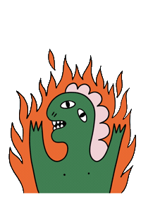 Fire Sticker