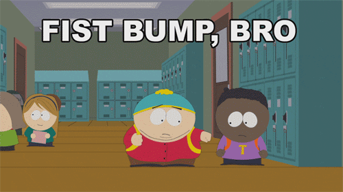 South Park Fist Bump GIF