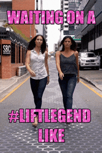 LiftLegend celebration yes no excited GIF