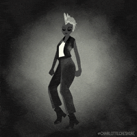 CharlotteCheshire marvel punk hero comics GIF