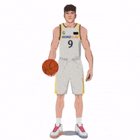 Real Madrid Basketball GIF by SportsManias
