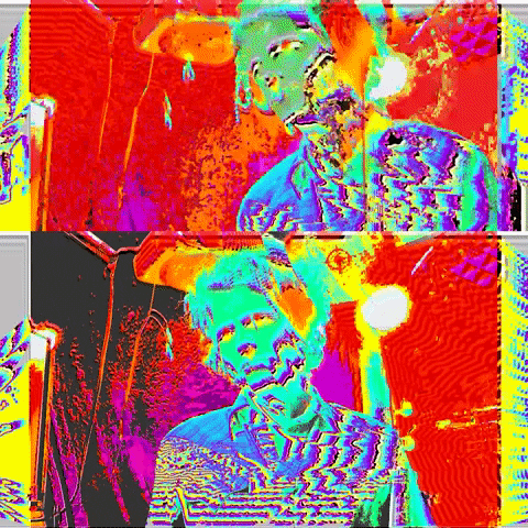 basementvibes giphyupload glitch trippy psychedelic GIF