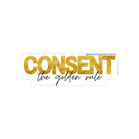 Sexual Assault Rule Sticker by Partners Against Violence