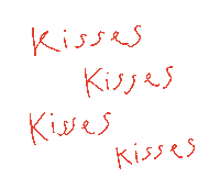 Kisses Love Sticker