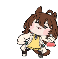 Guinea Pig Dancing Sticker