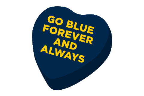 Valentines Day Love Sticker by University of Michigan