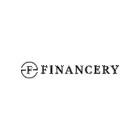 Financery logo money finance bank Sticker
