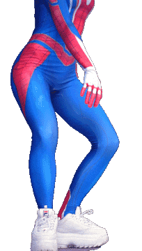 Spider Woman Gamer Sticker