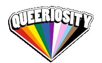 Rainbow Radio Sticker by Brian Lambert