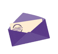 Mail Envelope Sticker by uc_uww