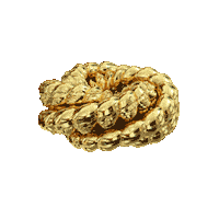 3D Gold Sticker by Vince Mckelvie