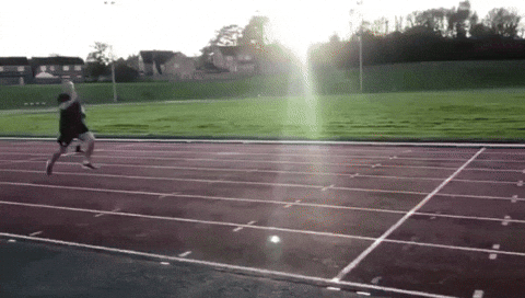 Running GIF by UniqueSocial
