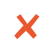 X No Sticker by kokoza