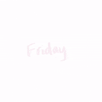Days Of The Week Friday GIF