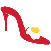 New Orleans Ruby Slipper Sticker by Brunch With Ruby