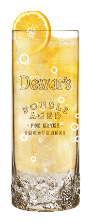 Bubbles Whisky Sticker by Dewar's