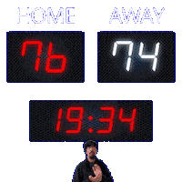 74 Away Sticker