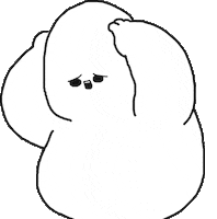 Confused Fatty Sticker