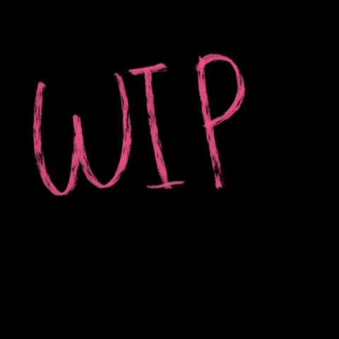 ArtsyFartsyMom pink wip crochet work in progress GIF