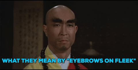 martial arts eyebrows GIF by Shaw Brothers