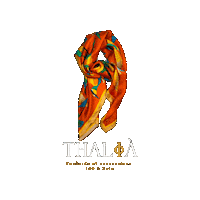 Thalia_Soie scarf silk thalia corsica Sticker