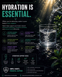 Hydration Healthylifestyle GIF by advanced · wellness