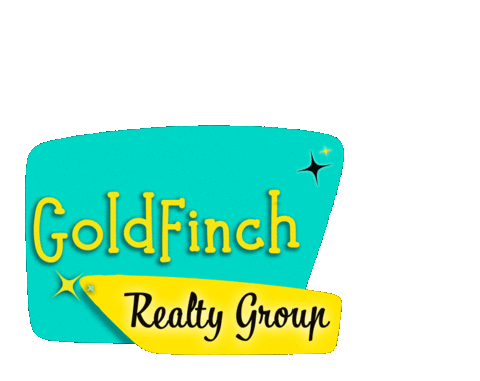 Gold Finch Sticker by Goldfinch Realty DSM