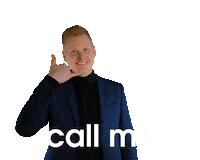 Call Me Phone Sticker by Harris and Wood