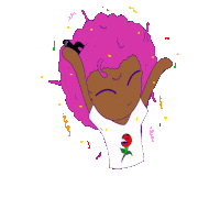 Happy Art Sticker