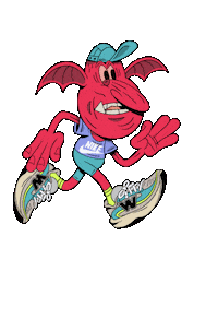 Run Running Sticker