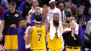 los angeles basketball GIF by NBA