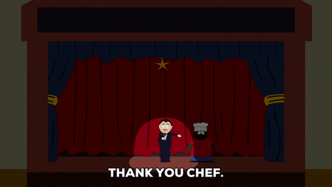 walking chef GIF by South Park 
