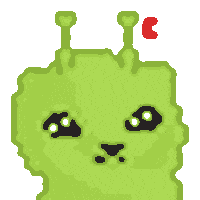 keeyum cat pixel Sticker