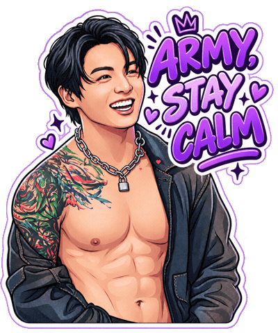 Stay Calm Bangtan Sonyeondan Sticker