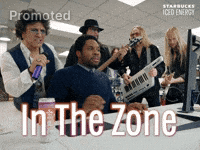 In The Zone Roy GIF by Starbucks