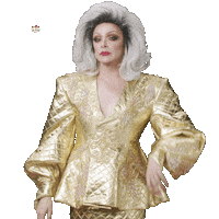 Drag Judge Sticker by LOCAMENTE