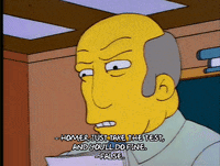 Angry Season 4 GIF by The Simpsons