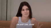 Kendall Jenner Reaction GIF by HULU