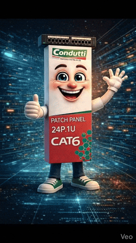 Patch Panel Condutti - Brazilian Industry