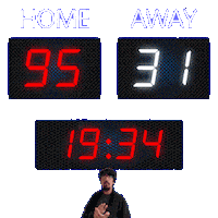 31 Away Sticker