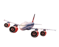 Airplane Flight Sticker by MDLBEAST