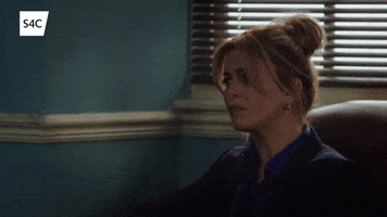 bored get up GIF by S4C