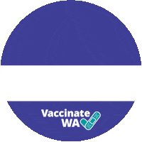 Mask Virus Sticker by Washington State Department of Health