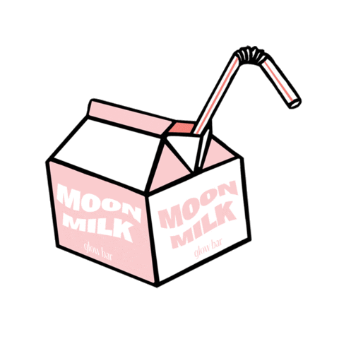 glowbarldn giphyupload glow wellness milk Sticker