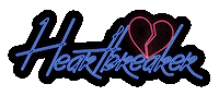 Heart Breaker Sticker by Whitney Duncan