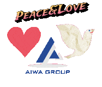 Peacelove Sticker by Aiwa Group