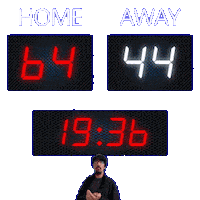 44 Away Sticker
